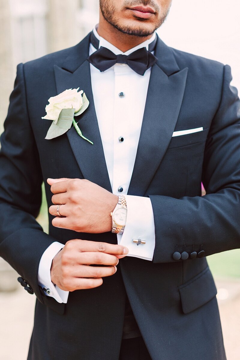 black tie luxury wedding