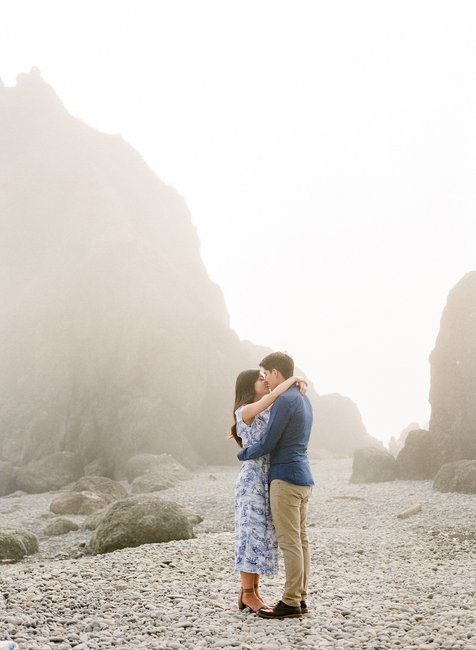 M & M Engagement at Ruby beach (5)