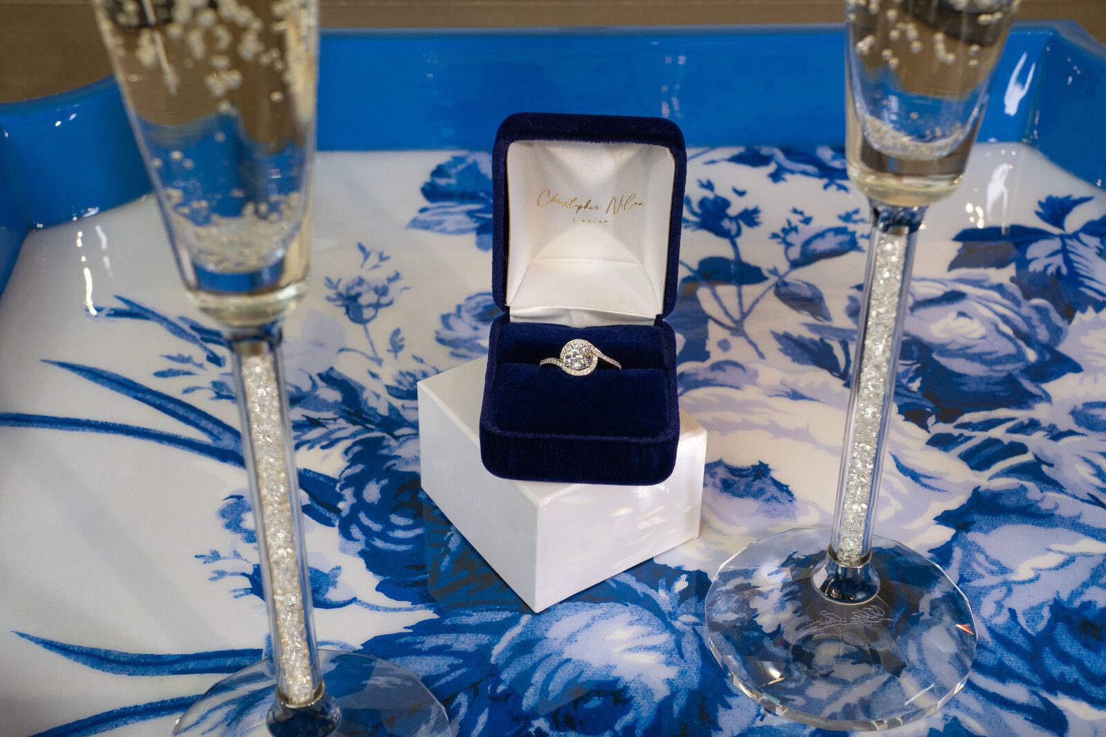 We offer a truly boutique jewelry design experience with complimentary refreshments