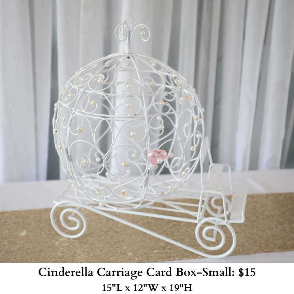 Cinderella Carriage Card Box-Small-247