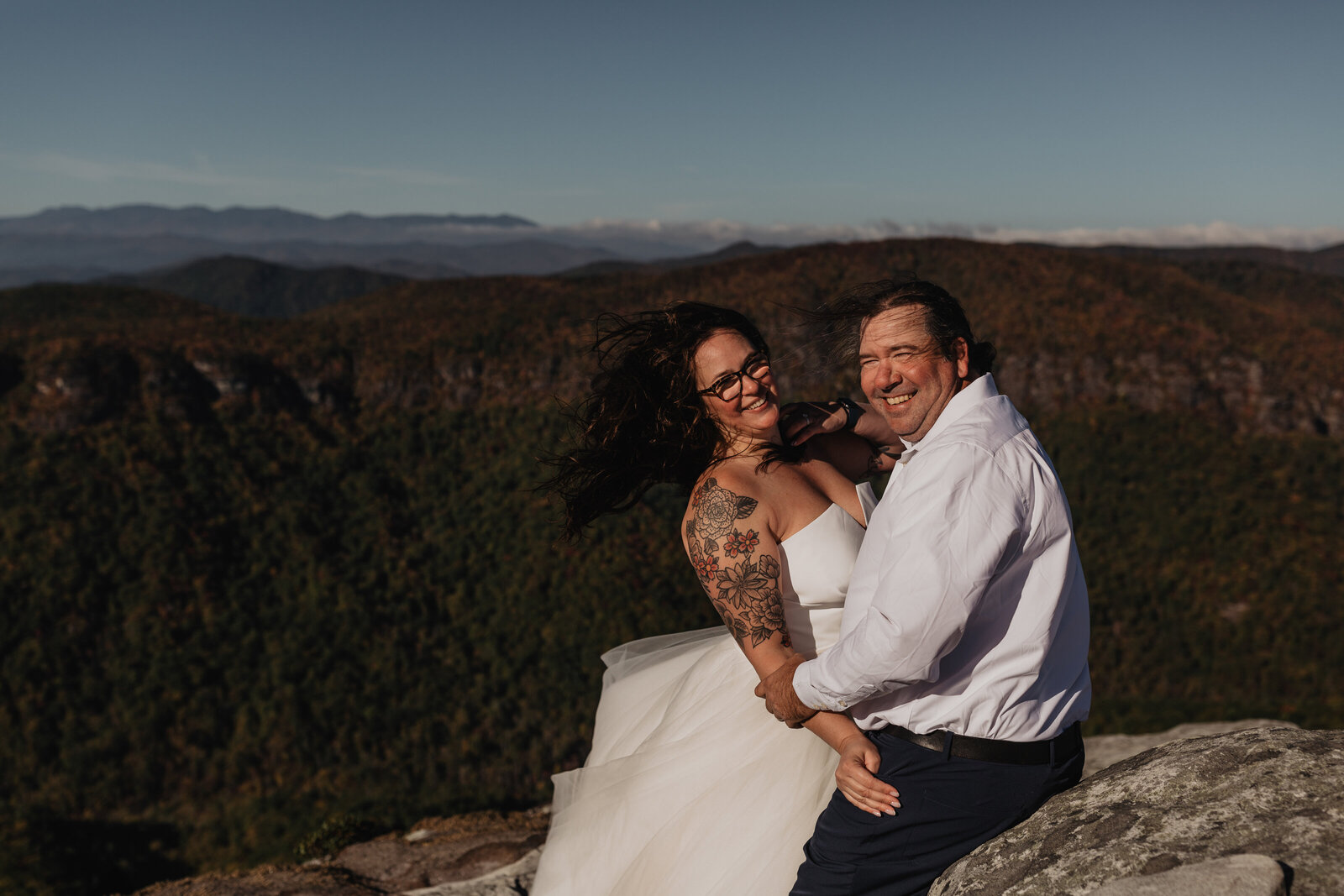 North Carolina Elopement | Adventure Wedding Photographer