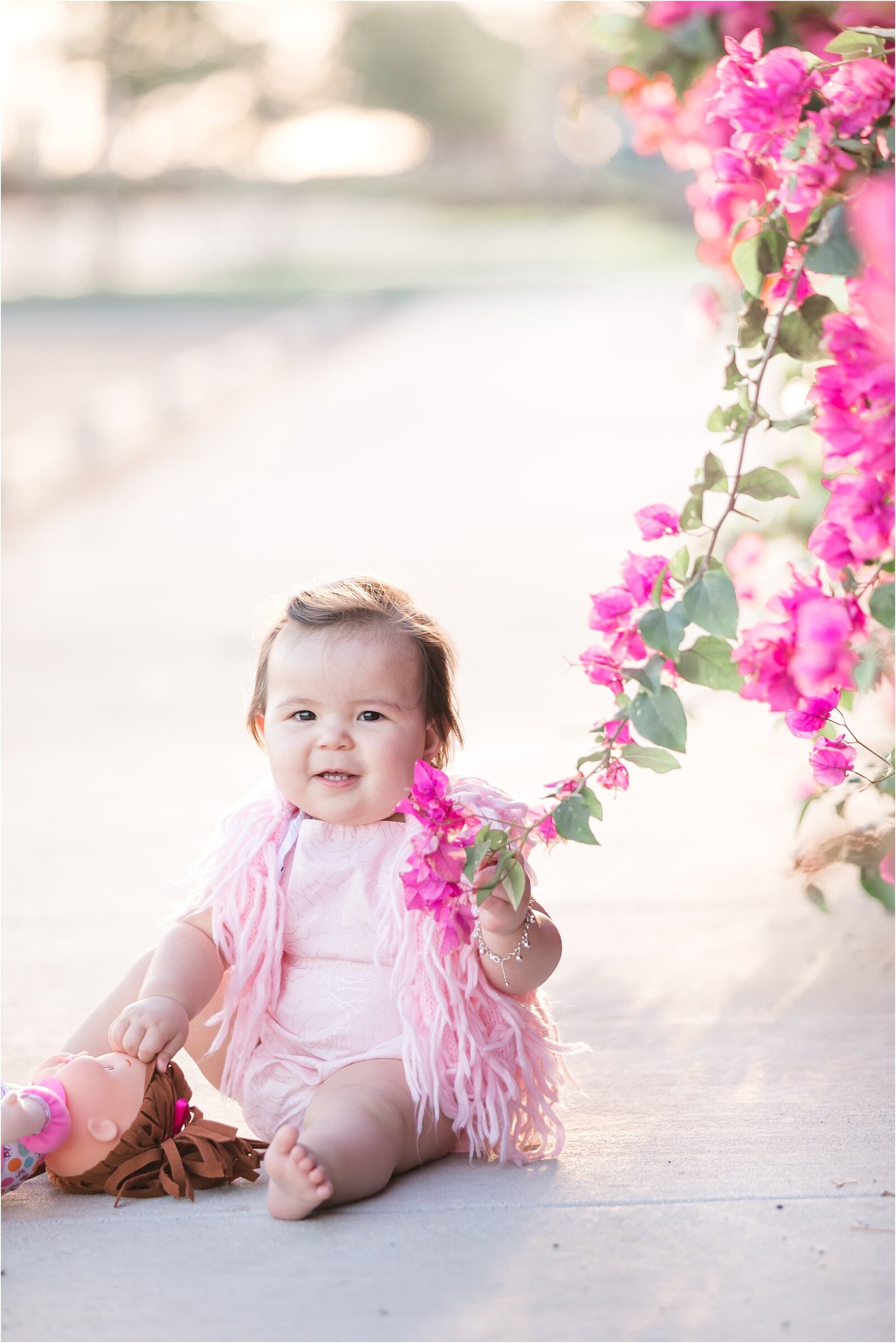 first birthday photoshoot at kissimmee lakefront park