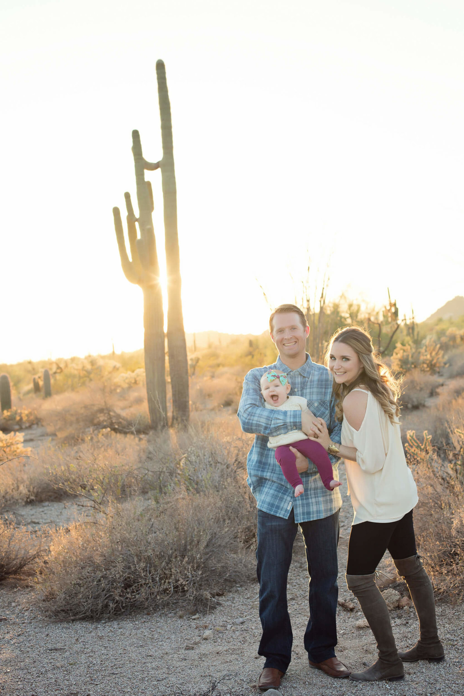 outdoor desert photography session