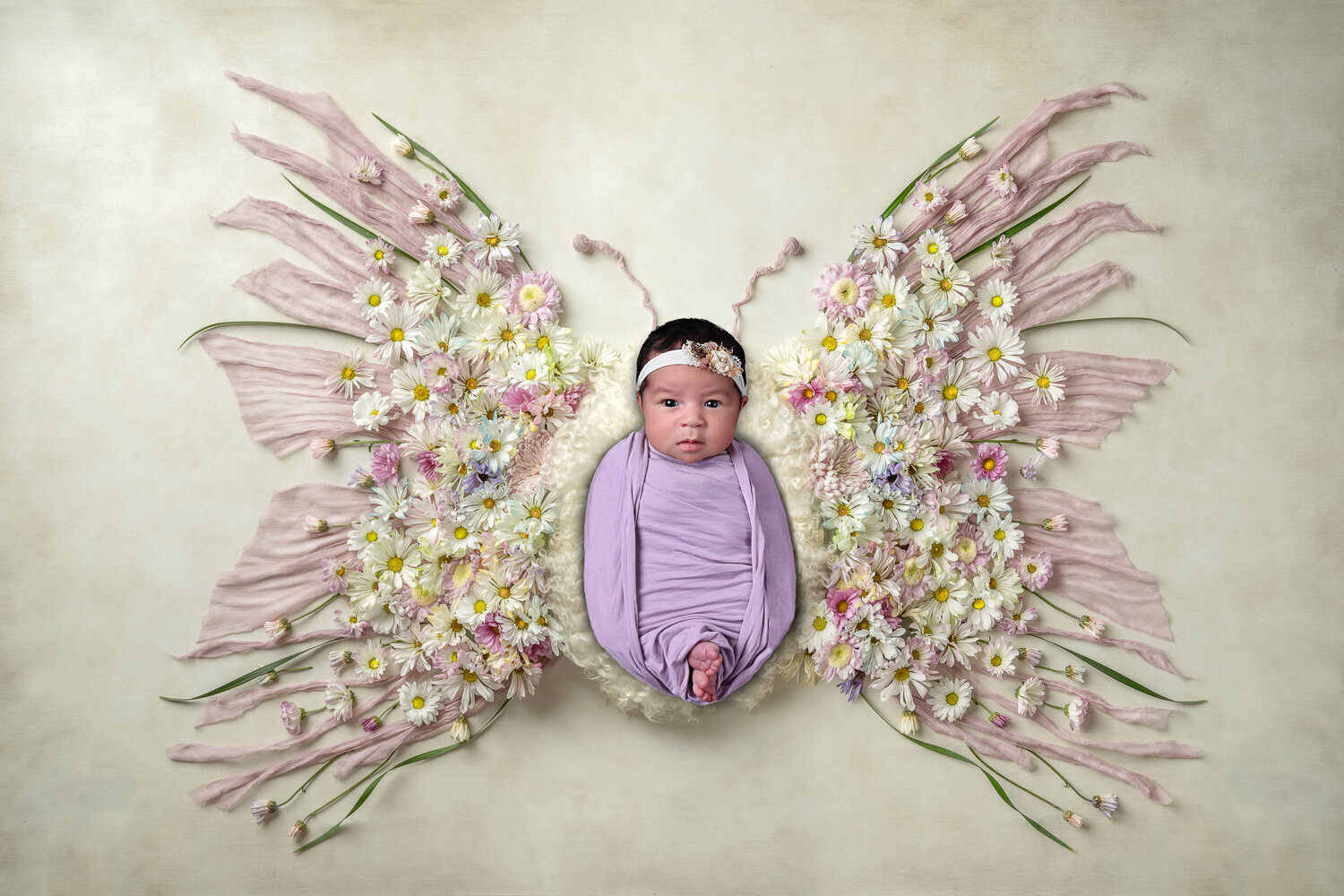 East_Brunswick_NJ_Newborn_Girl_Pink_Butterfly