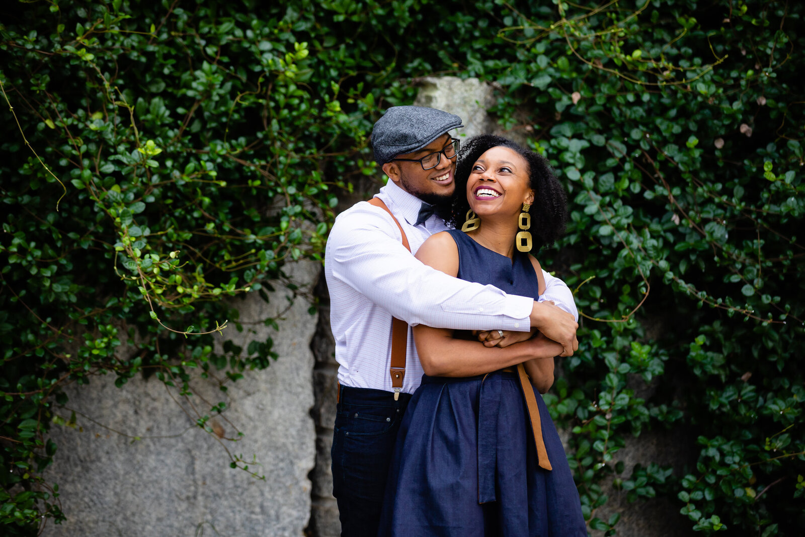 06_Romare Bearden Engagement Session in Uptown Charlotte NC