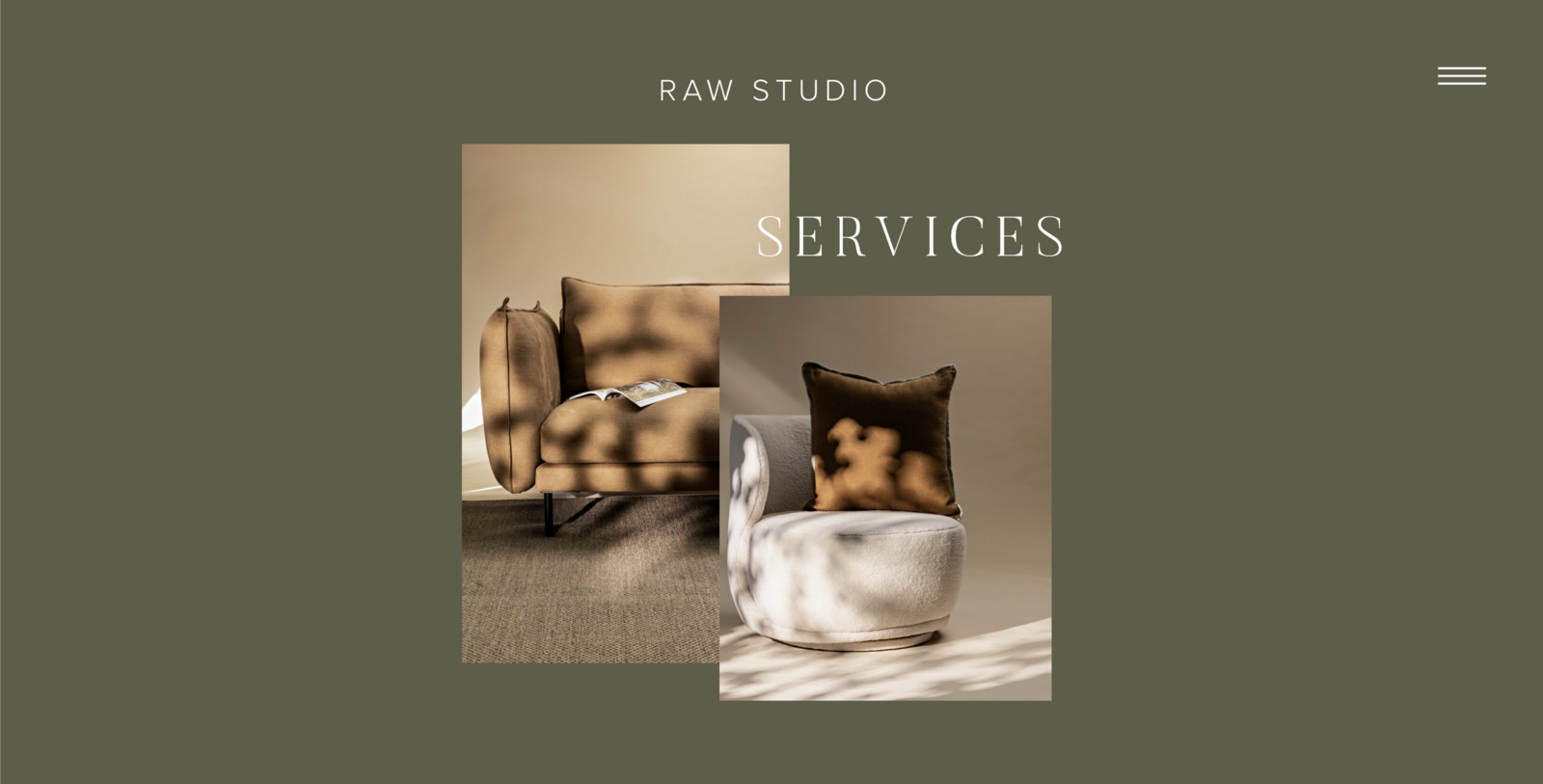 Wonted Creates Raw Studio Website