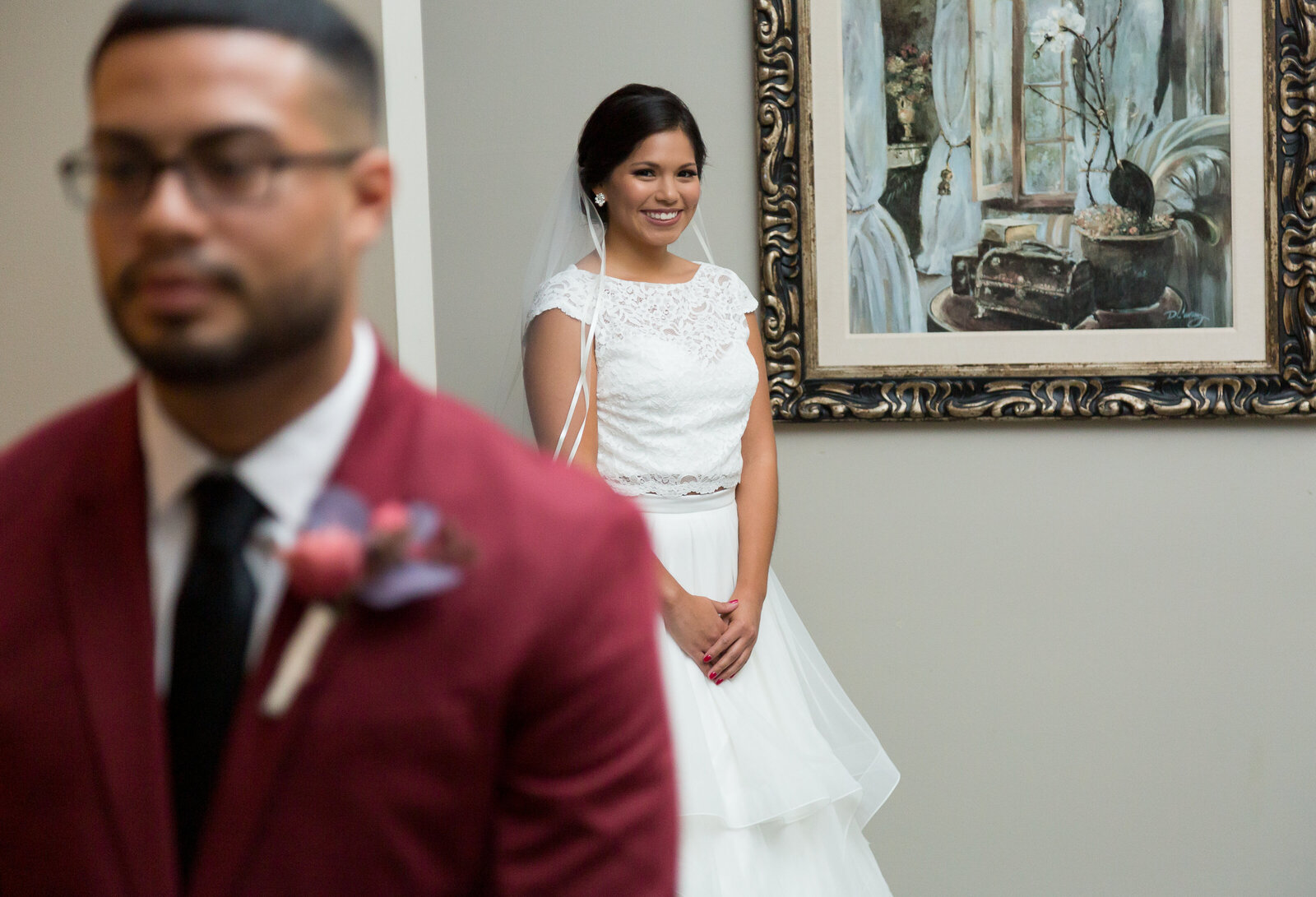 Dc wedding photographer- First look at Silo Falls