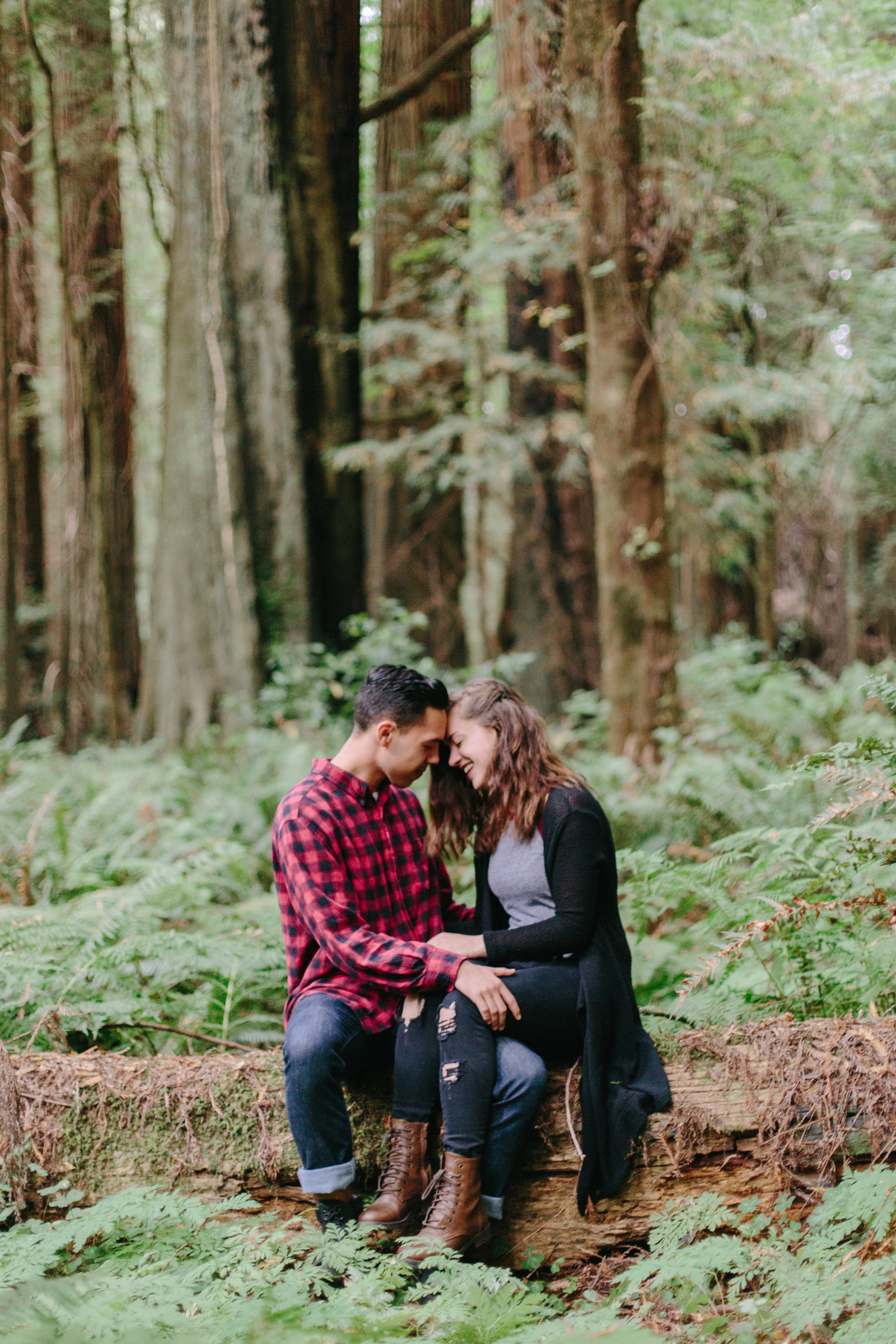 Redwood National Park Avenue of the Giants Engagement Session -7445