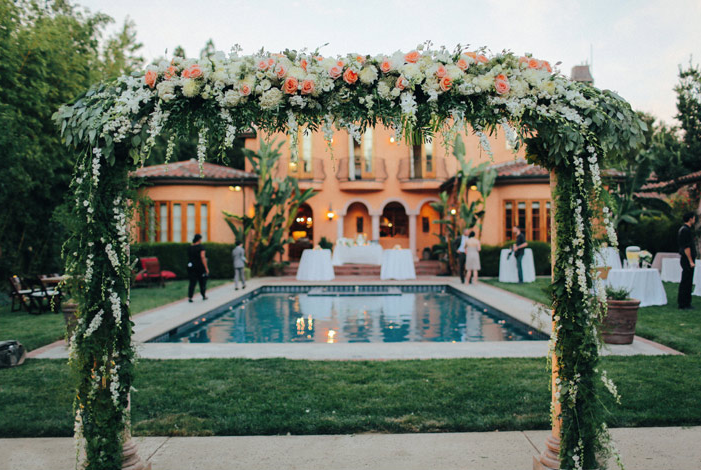 mansion estate california outdoor italian tuscan wedding 10