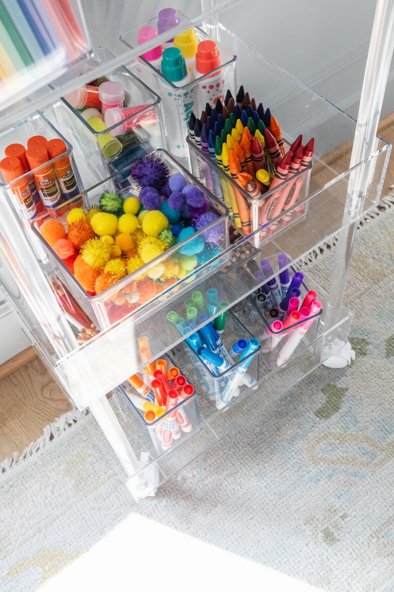 vision and hammer crafts markers and glue