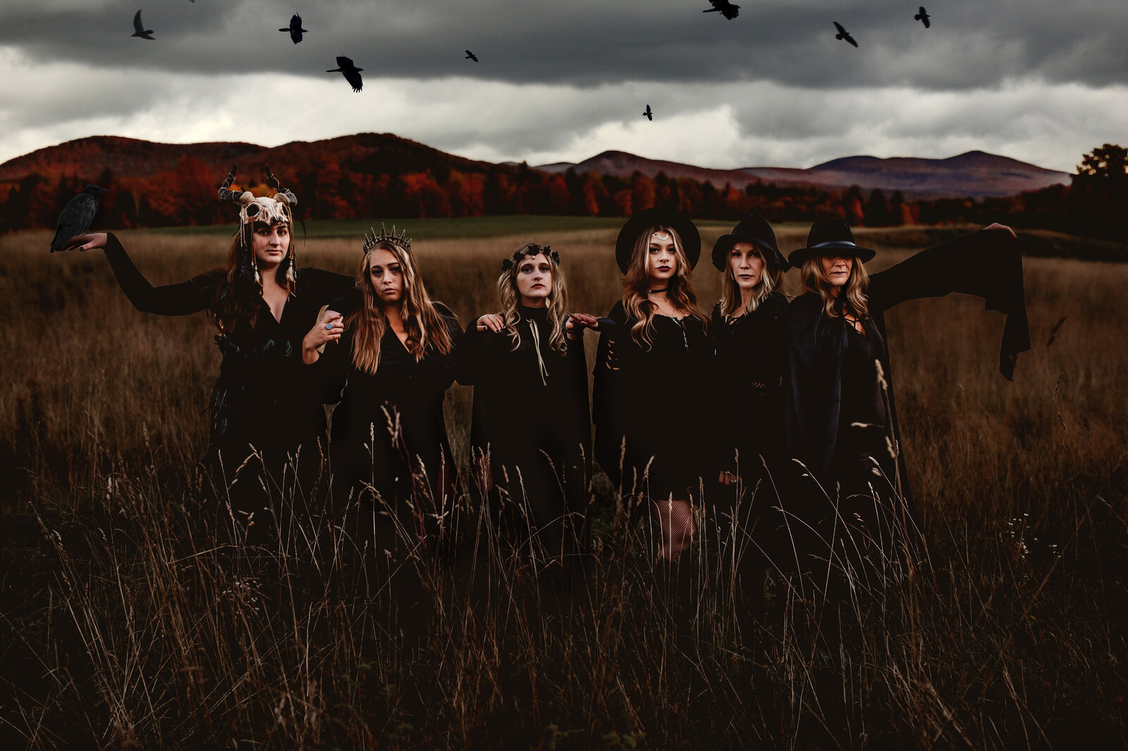 Witches coven shoot