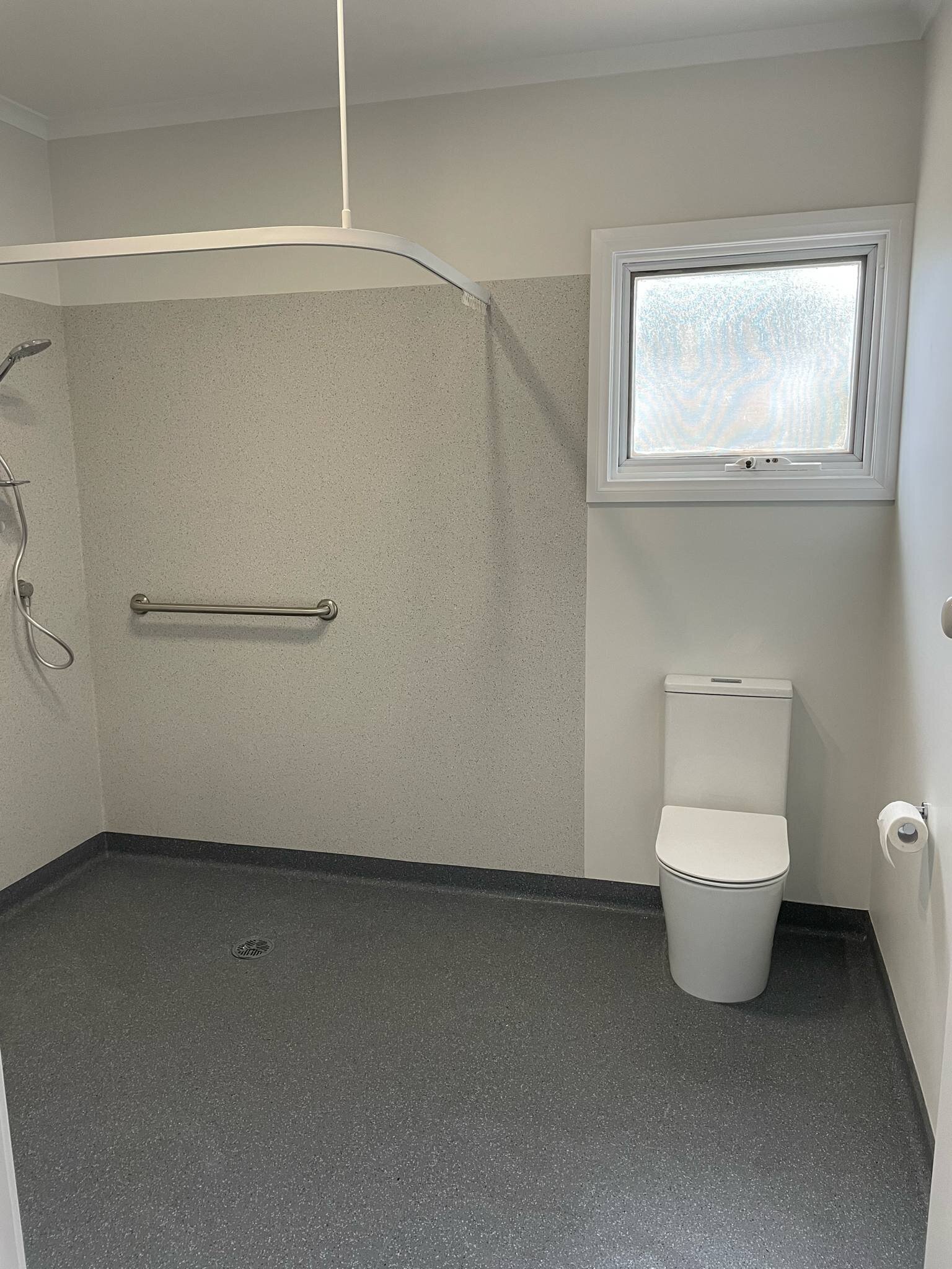 Finished bathroom renovation by AR Construction in Warrnambool