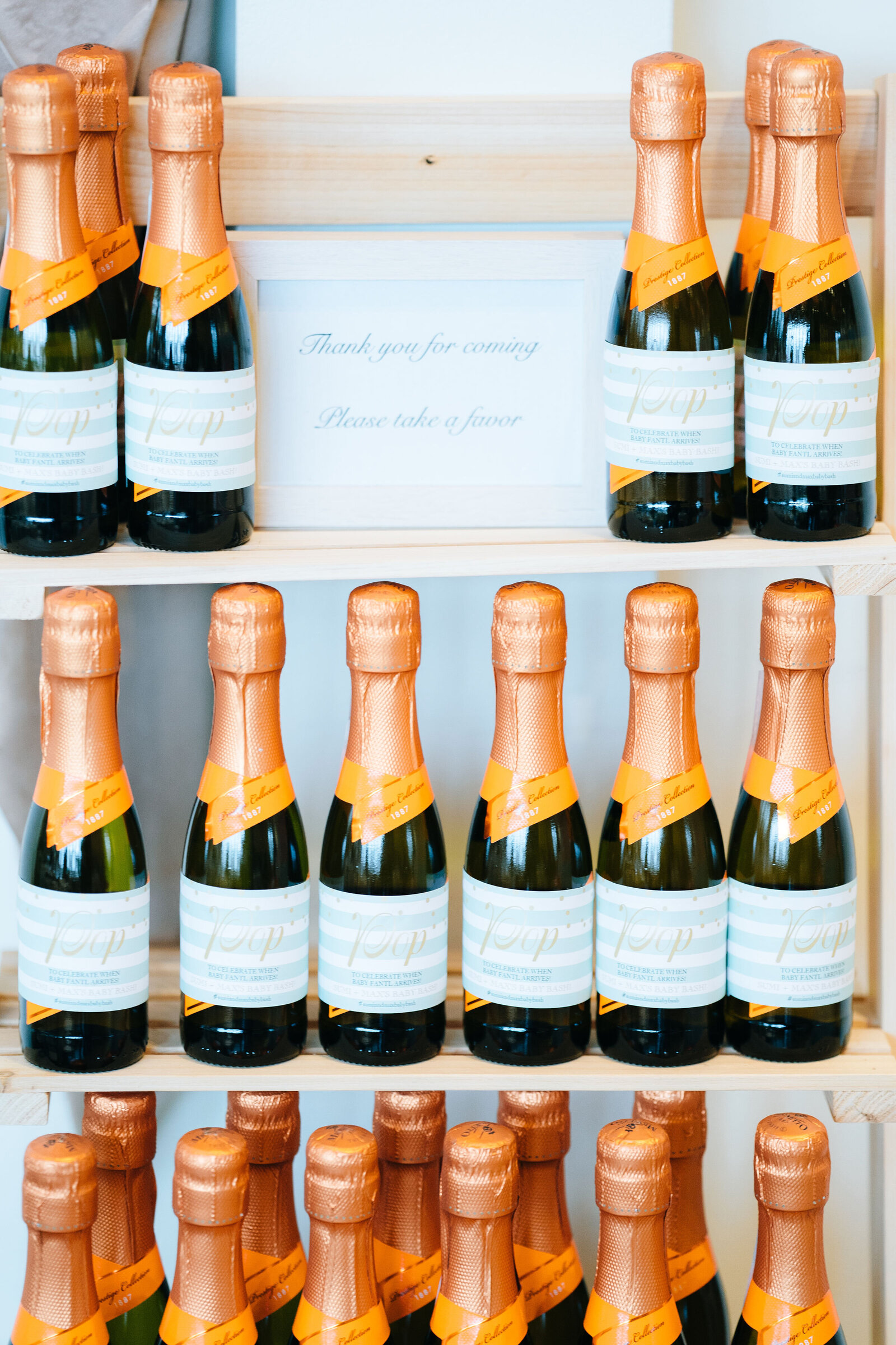 Baby Shower_Champagne Favor