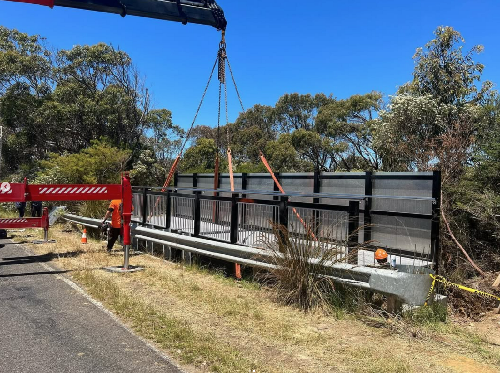 Installation of essential community infrastructure in Victoria