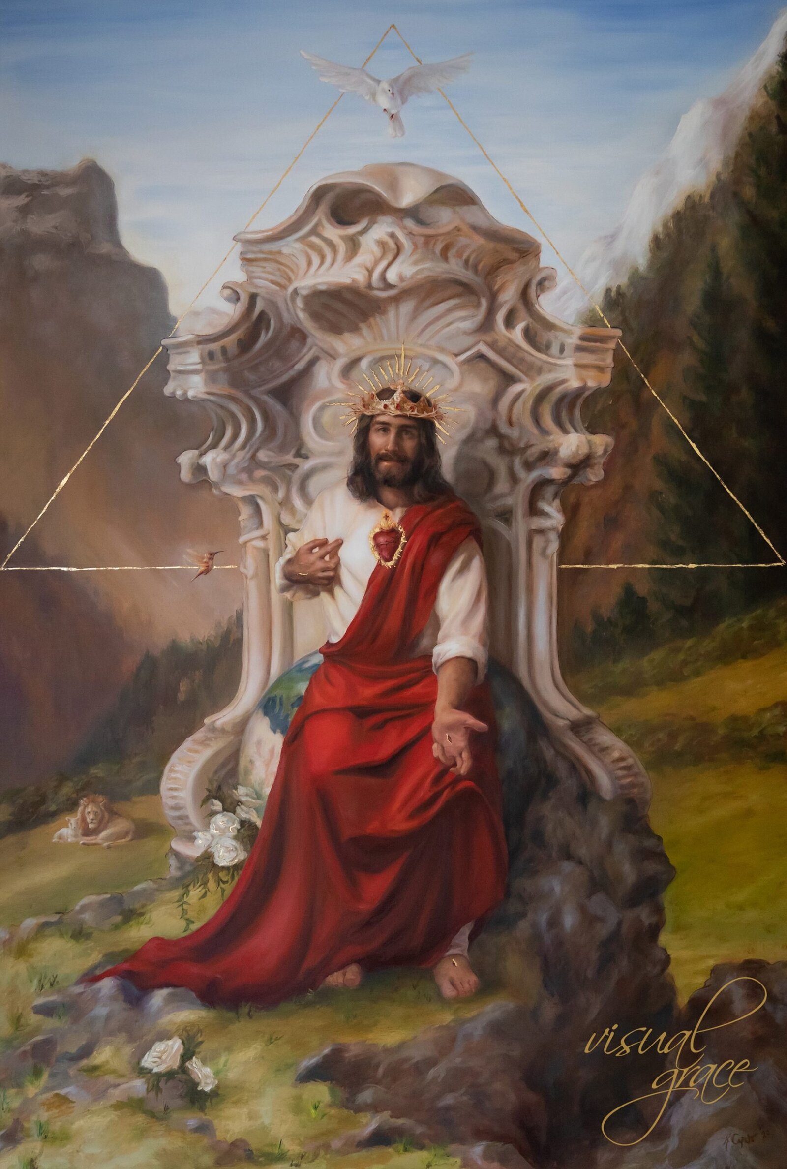 christ the king painting