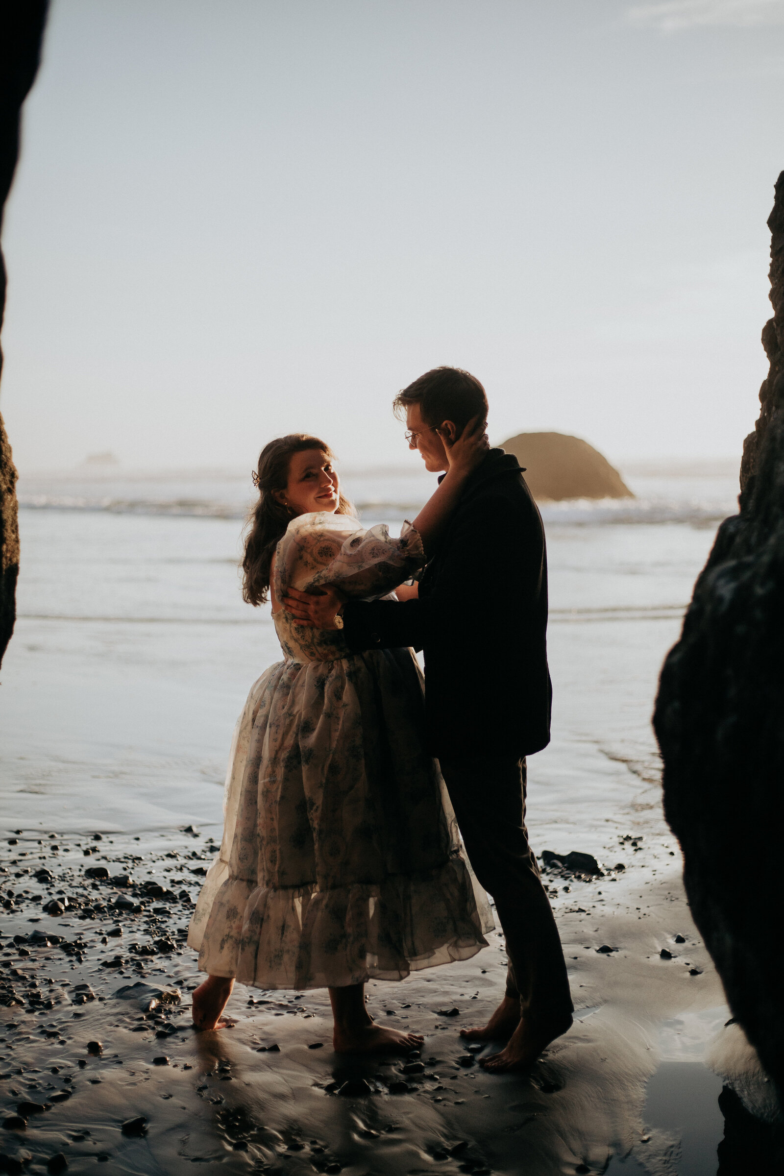 Whimsical Oregon Coast Engagement Shoot-47