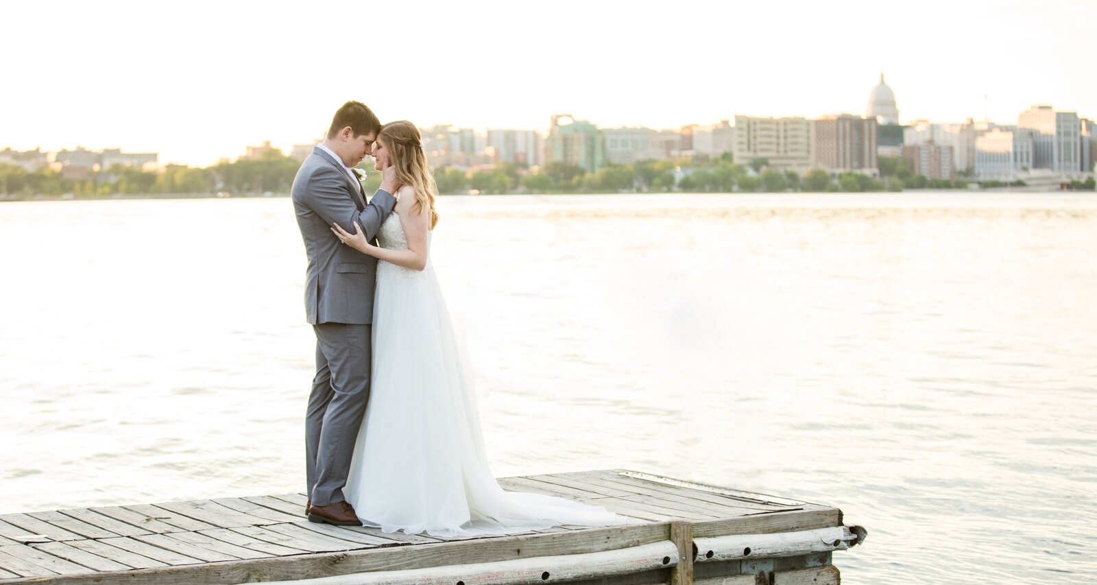 Madison Wedding Photographer - Olin Park Dock