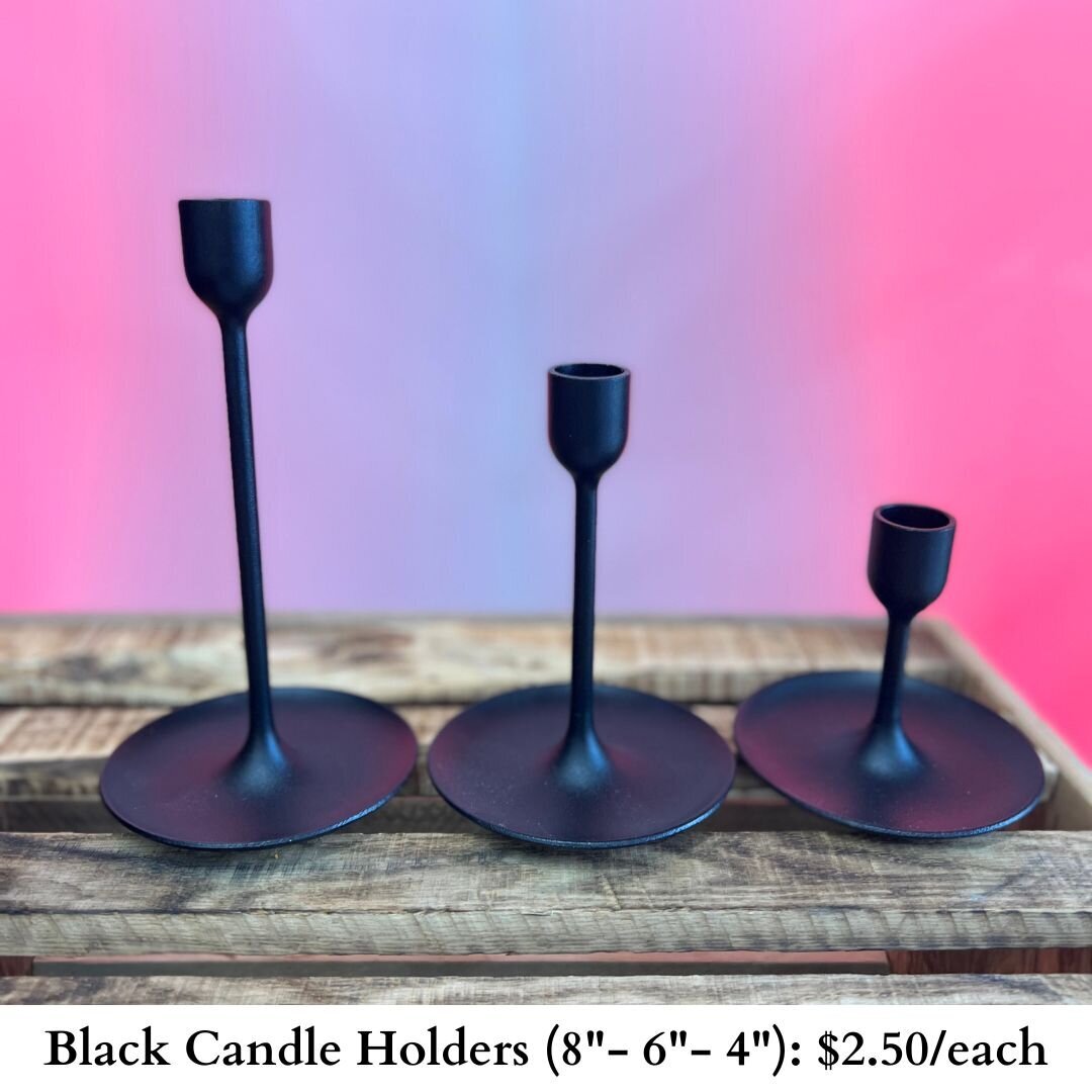 Black Candle Holders-900-902