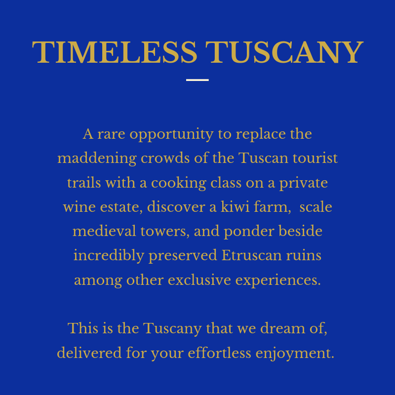 Timeless Tuscany P1 Intro