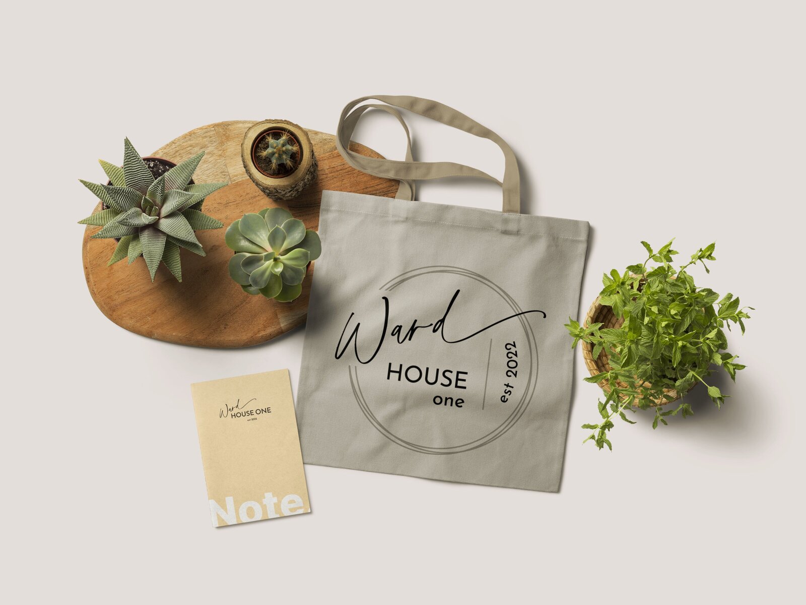 Ward House One Cotton Tote