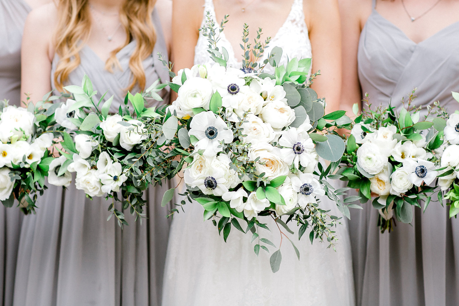 White and Greenery Bouquet at Park31
