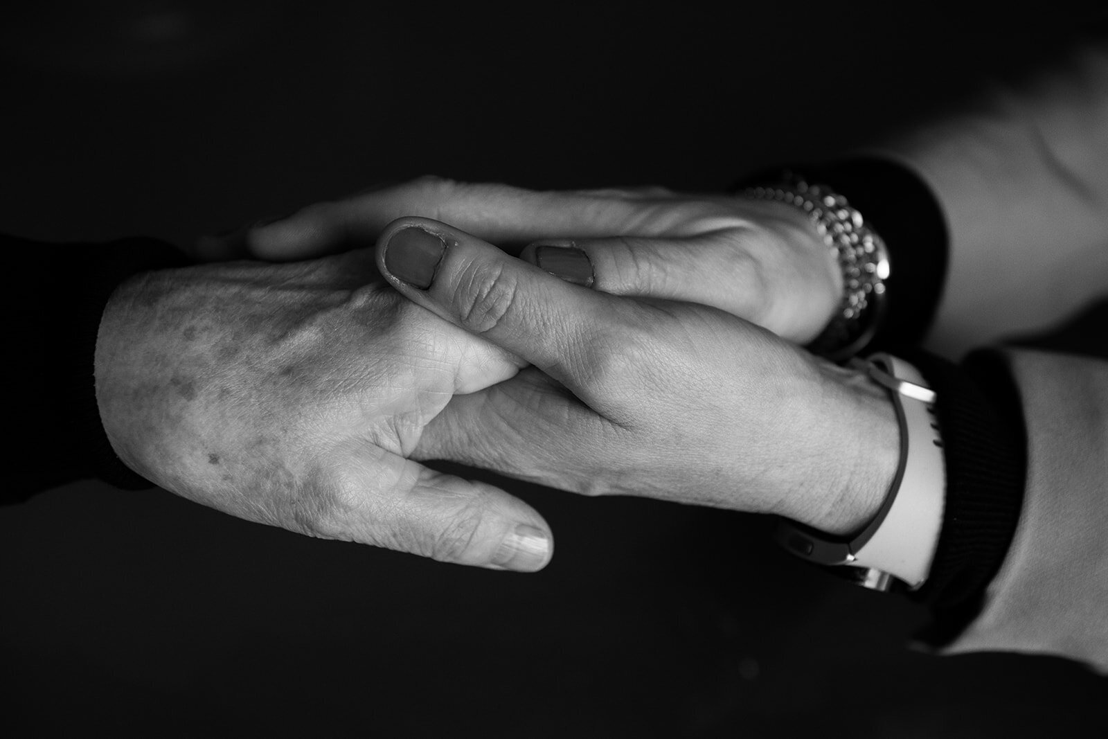Liefdevol herinneringsportret gemaakt door fotograaf in Nissewaard