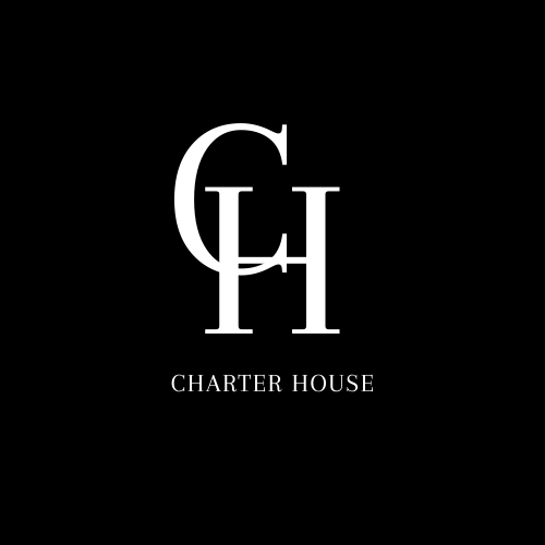 Reflecting the exclusivity and leadership of Charter House, this logo's bold and straightforward typography stands as a testament to The Agency's design philosophy.