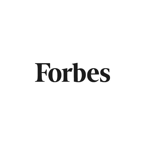The word "Forbes" in black lettering.