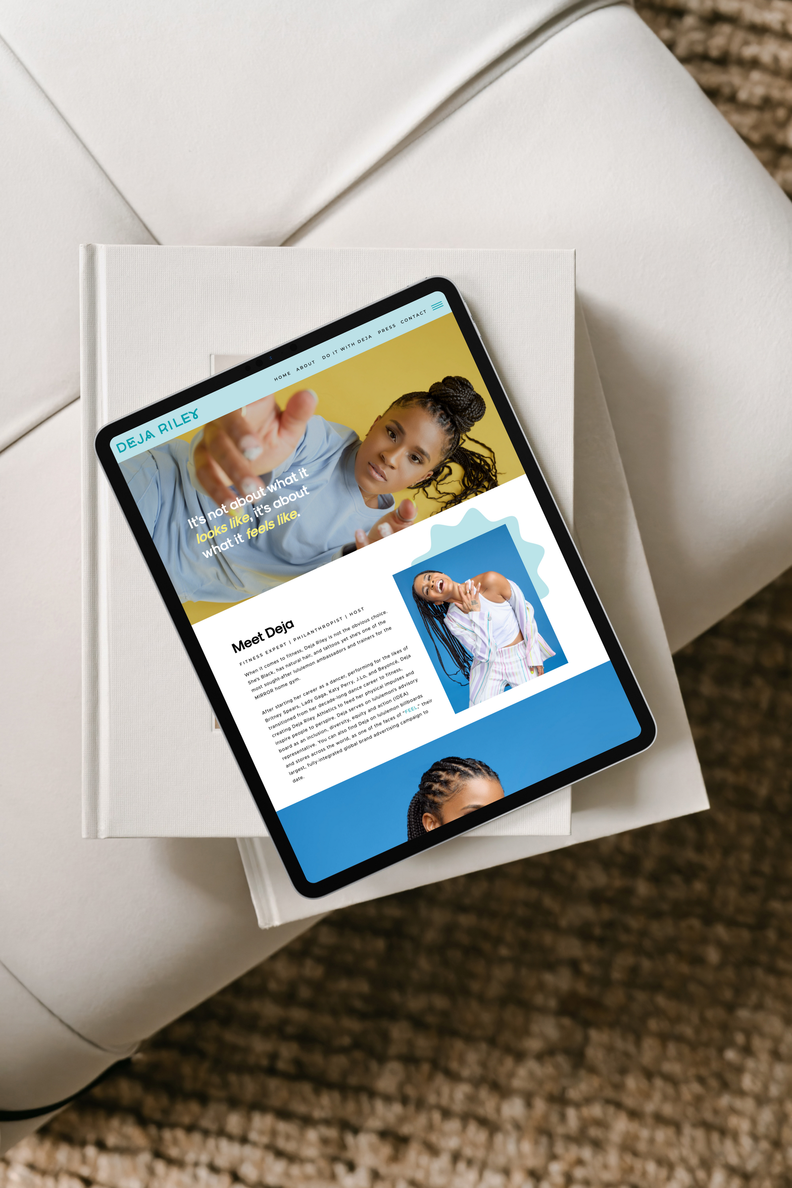 showit website for wellness