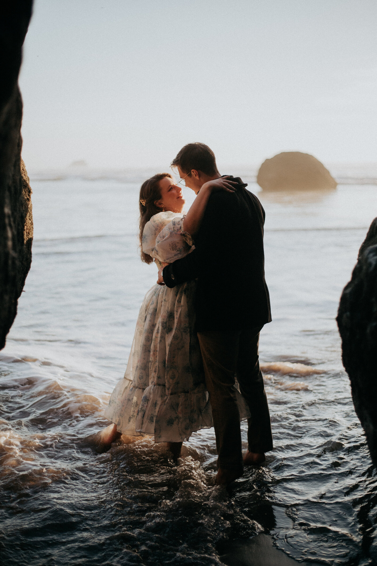 Whimsical Oregon Coast Engagement Shoot-50