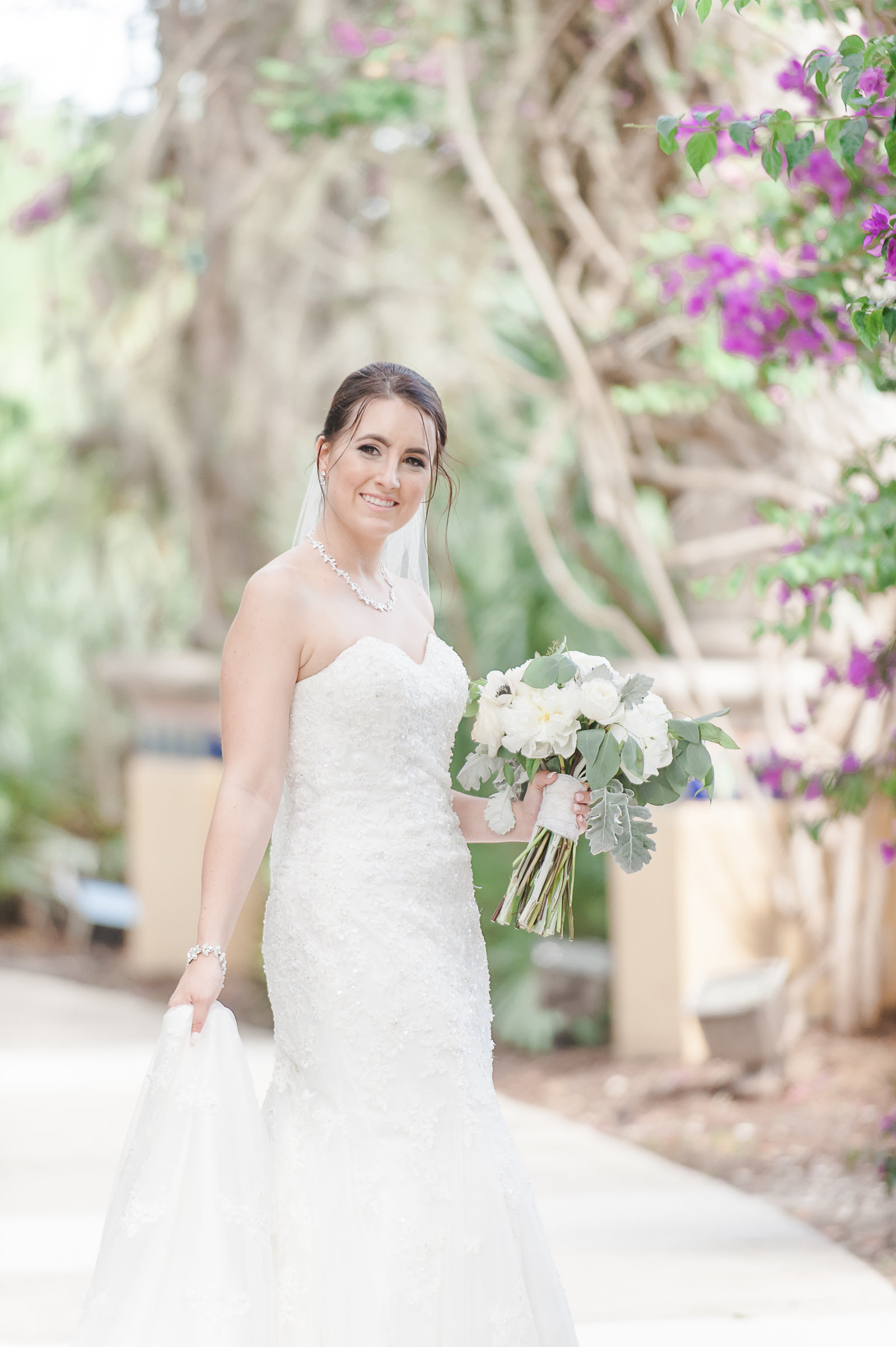 Bride - Country Club at Mirasol Wedding - Palm Beach Wedding Photography by Palm Beach Photography, Inc.