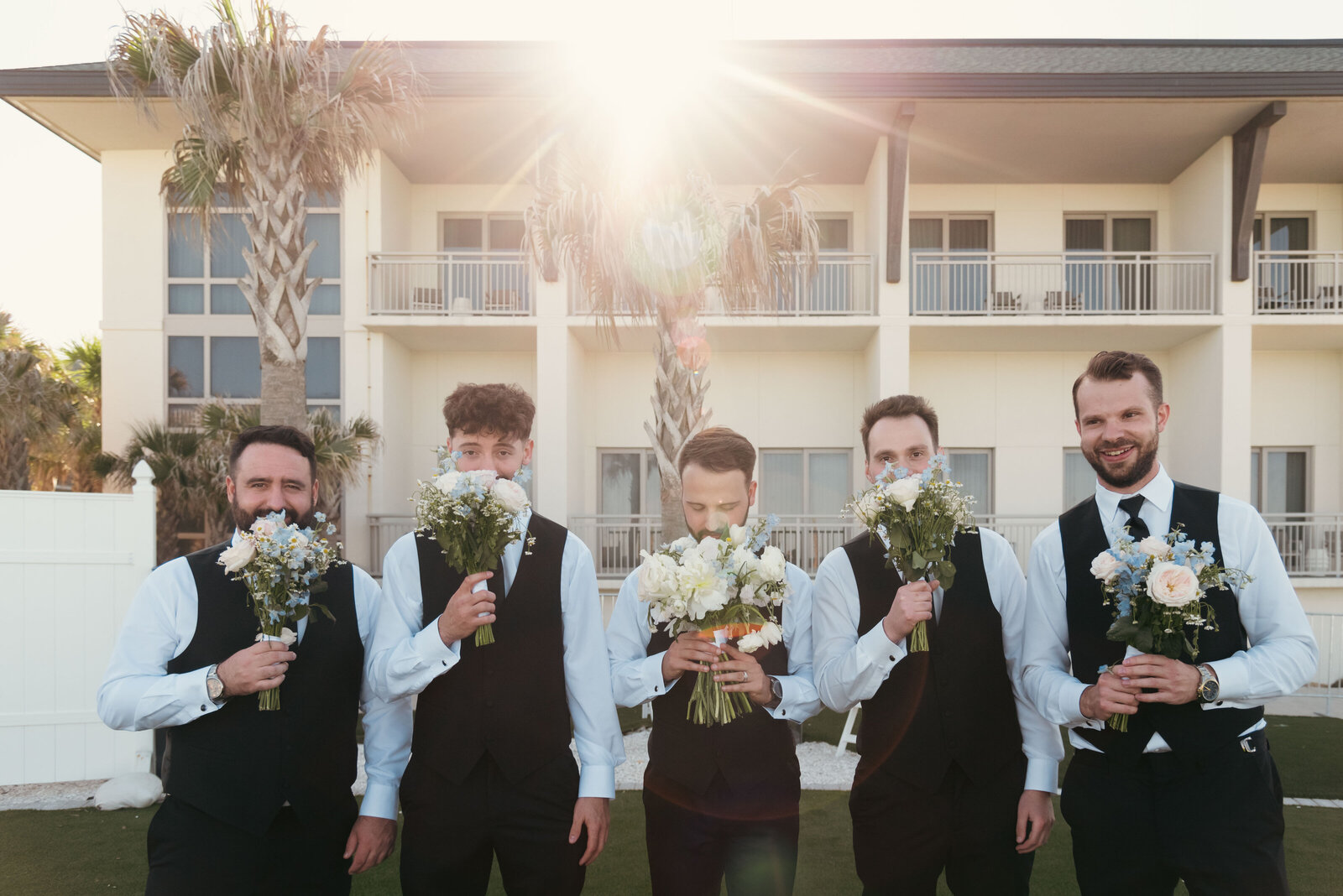 Embassy Suites St Augustine Beach wedding Wedding photos by Chabeli Woolsey Black Tie and Co-83
