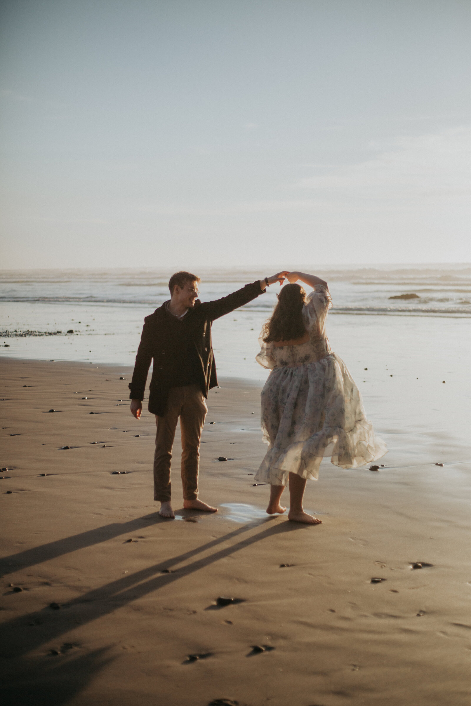 Whimsical Oregon Coast Engagement Shoot-31