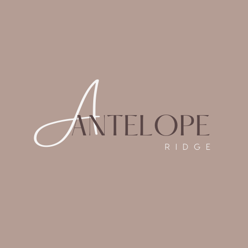Antelope Ridge's logo, with its flowing script and earthy tones, reflects the natural luxury of the brand, brought to life by The Agency’s vision.