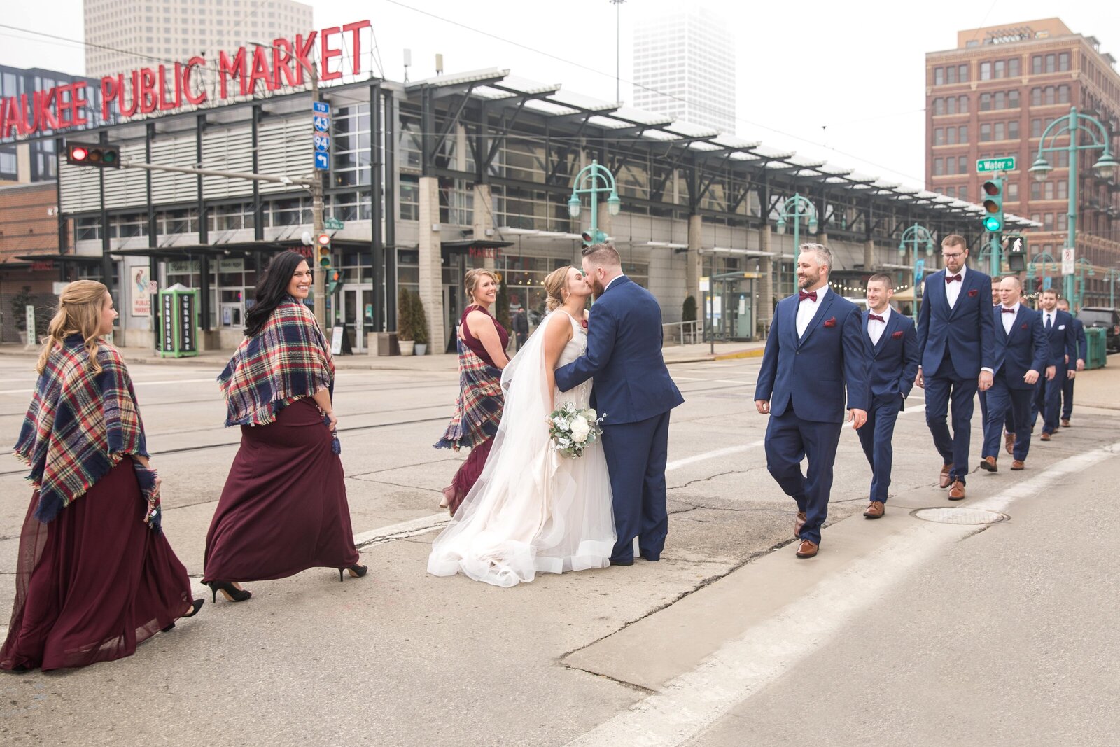 Milwaukee Public Market Wedding Party