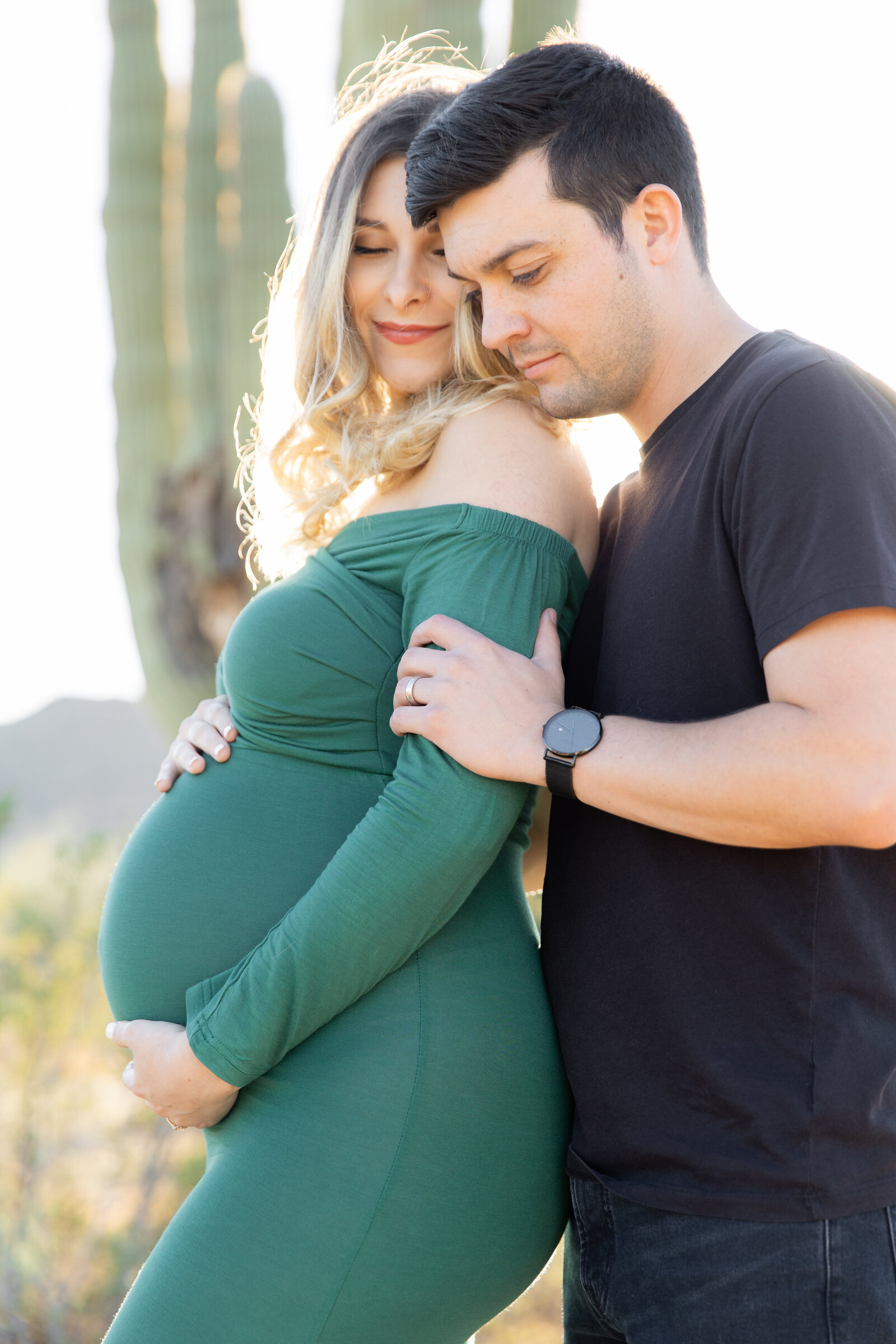 Karlie Colleen Photography - Brynne & Josh - Arizona Maternity Photography-34