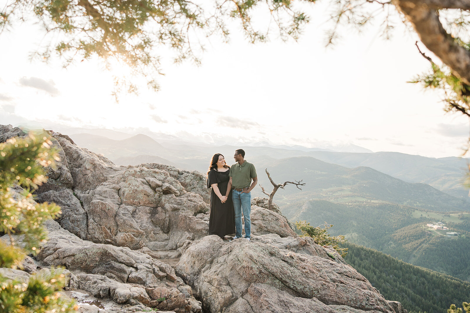 Just because photography in Colorado with Sam Immer Photography, capturing your love and connection in a natural and candid photo session.