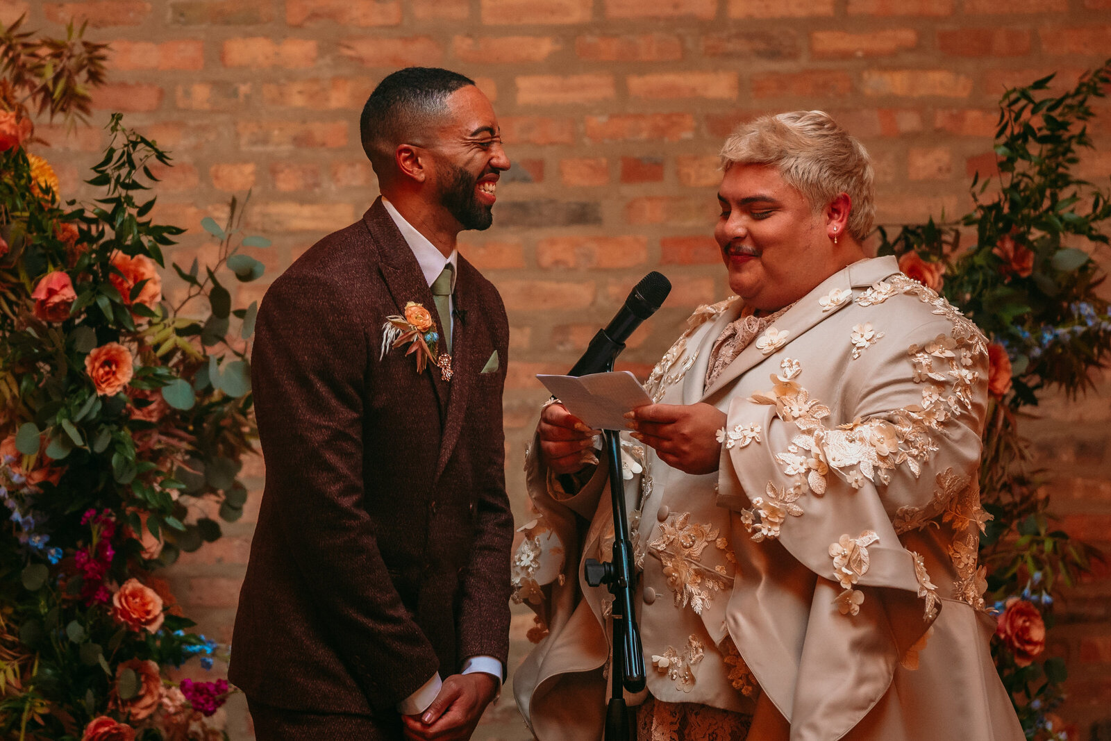 Groom and Groom Vows