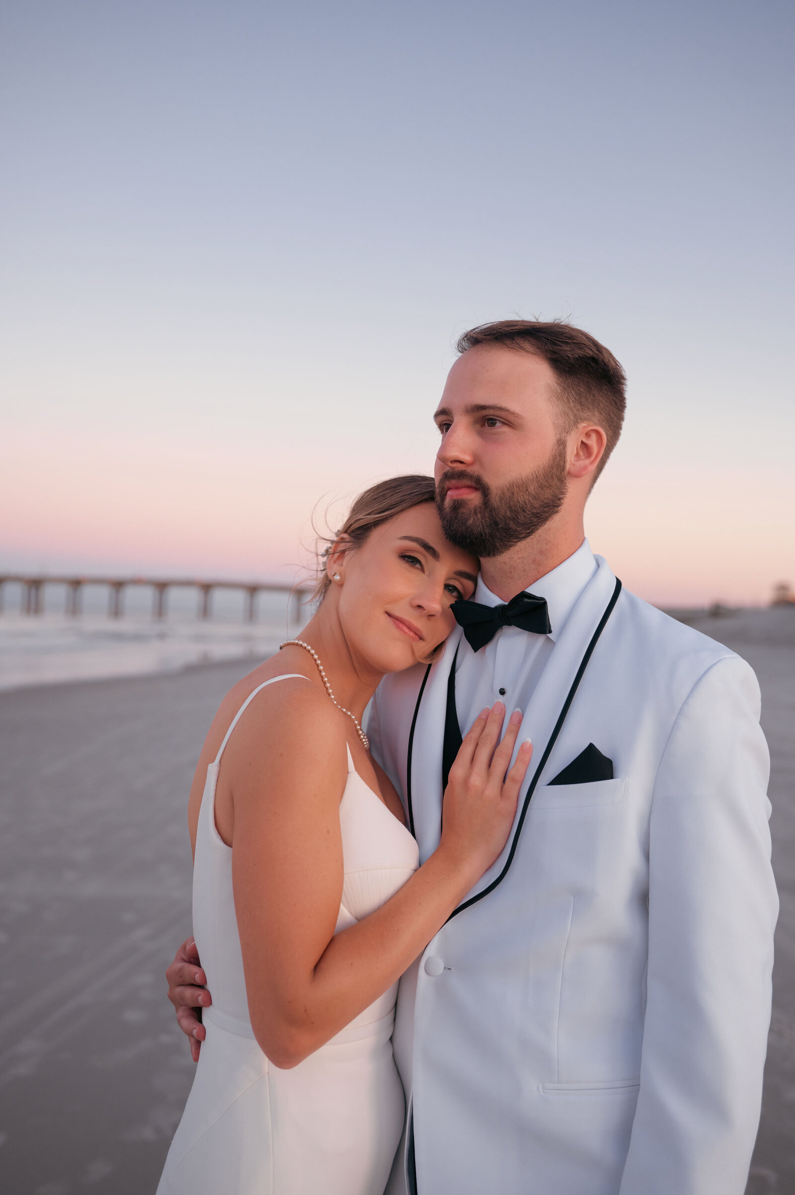 Embassy Suites St Augustine Beach wedding Wedding photos by Chabeli Woolsey Black Tie and Co-39