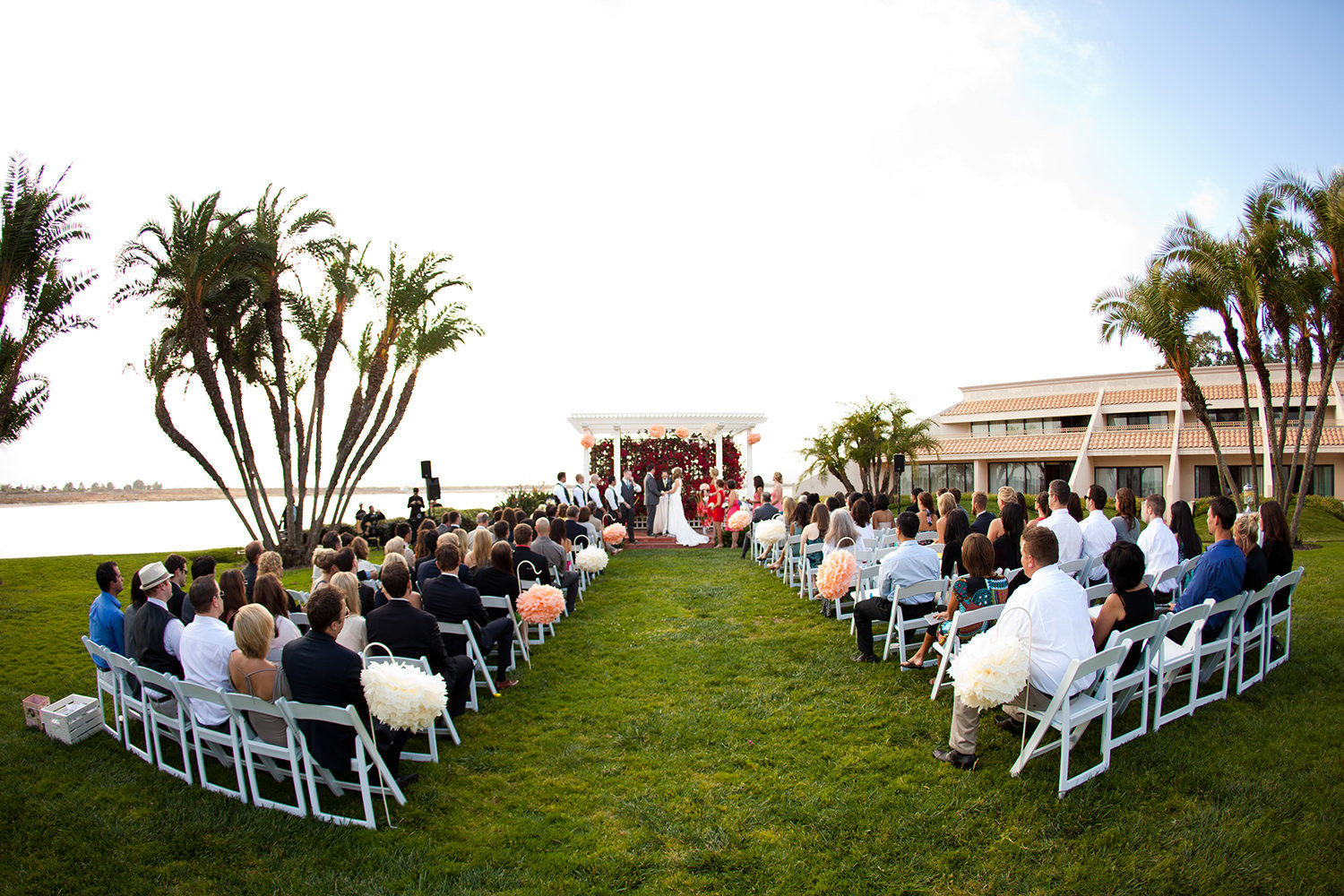 ceremony space at hilton mission bay