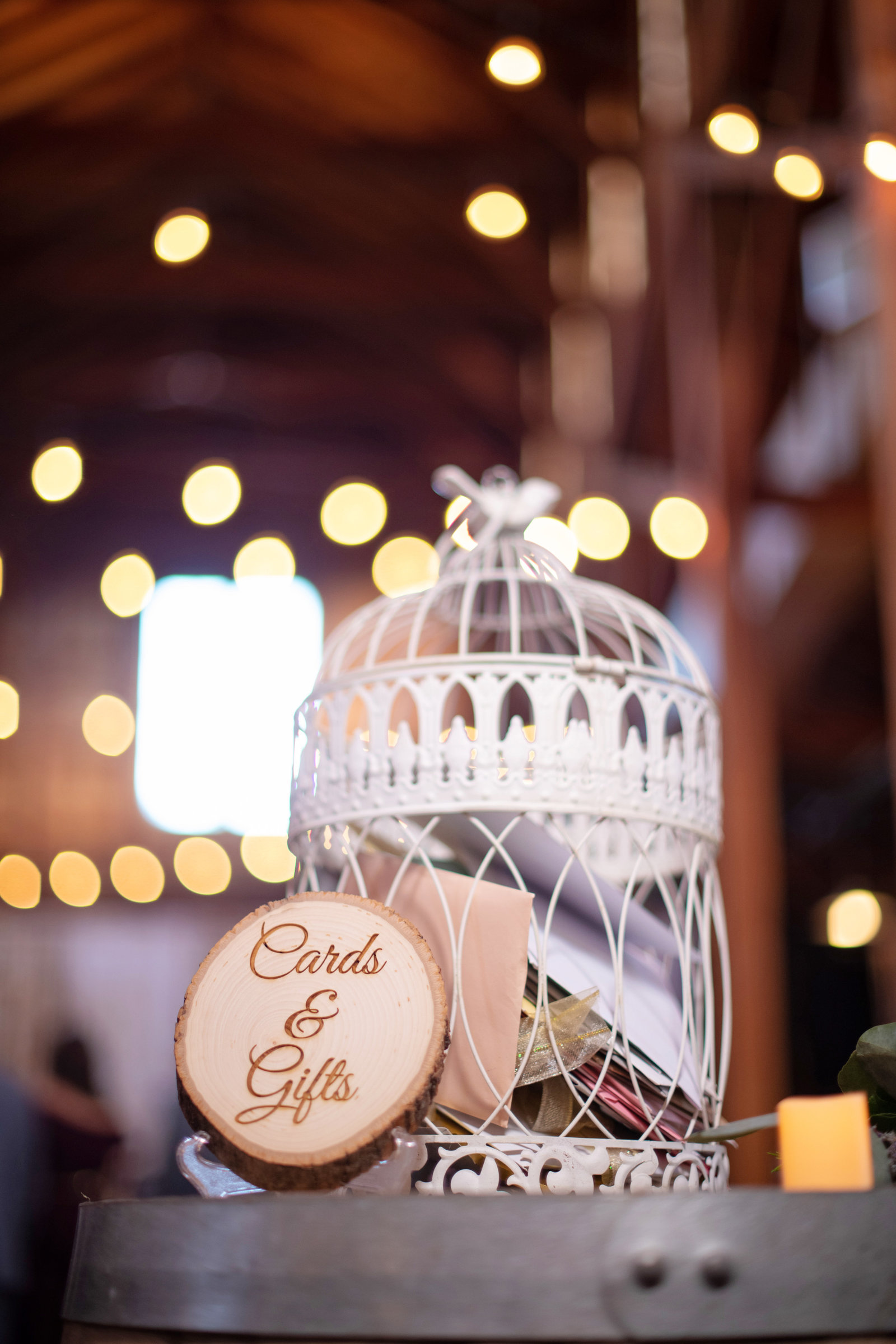 cards and gifts box at wedding, The Barn at Old Bethpage