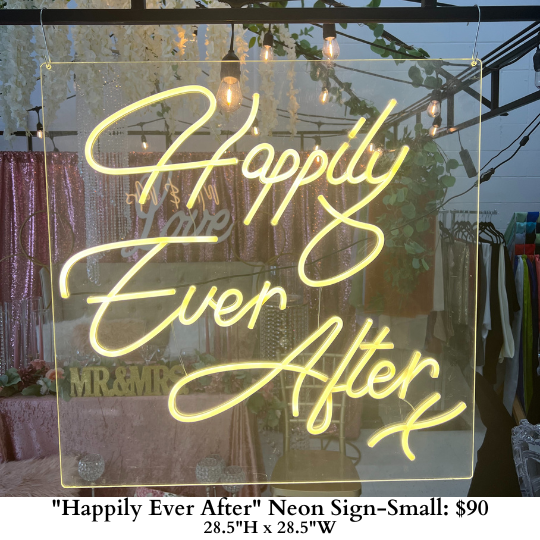 Happily Ever After Neon Sign-Small-913