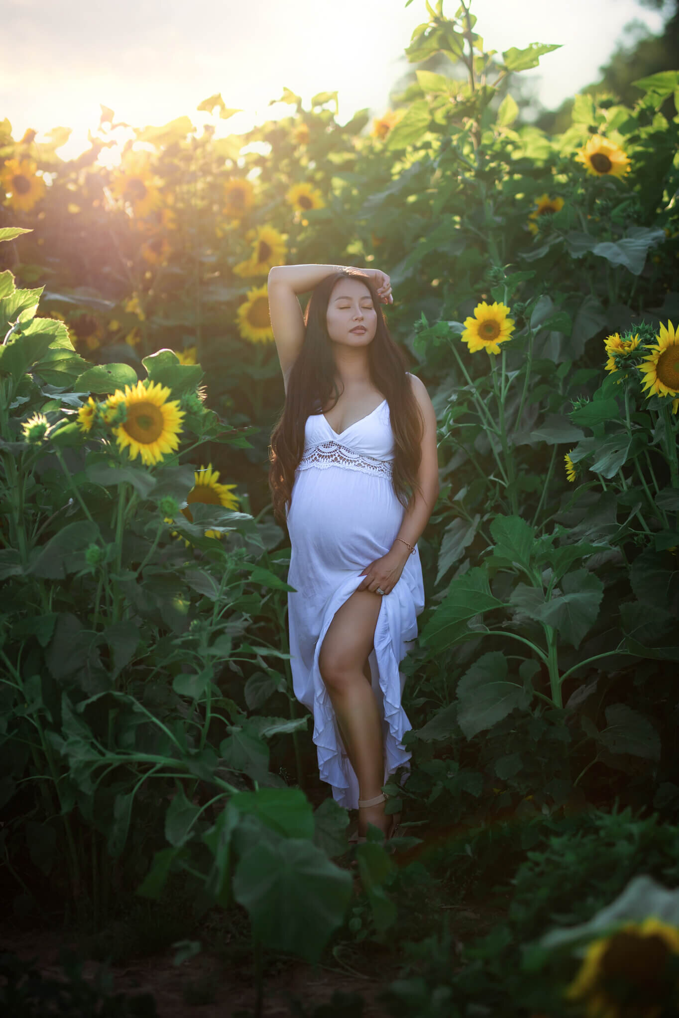 Milwaukee_Maternity_Photographyer_Sunflowers (2)