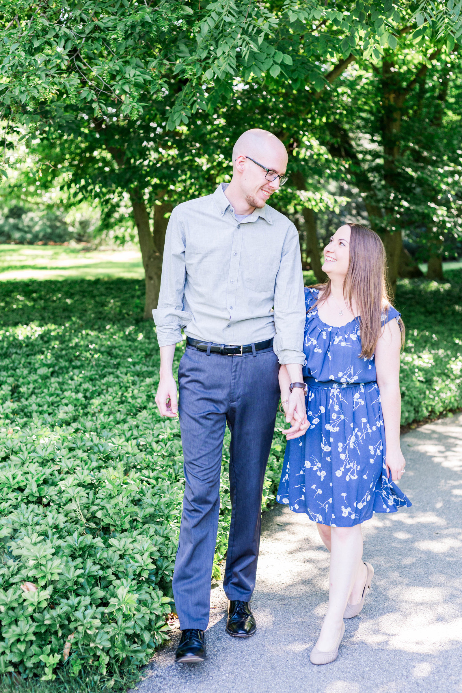 Jamie & Isaac Engagement Session Longwood Gardens sneak peeks-1