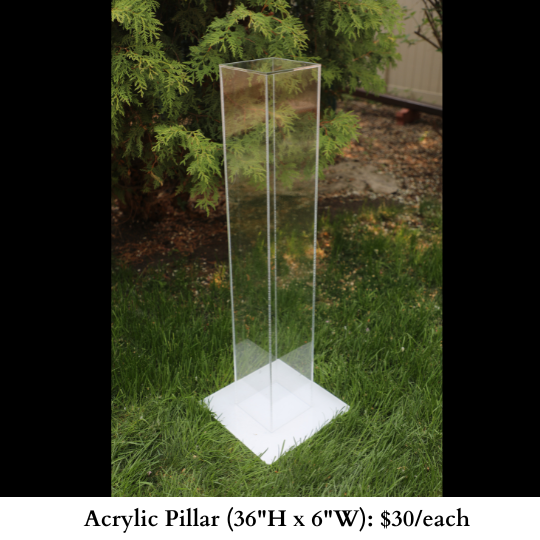 Acrylic Pillar-637