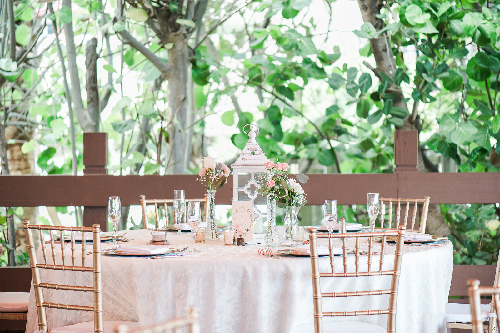 Table Decor - Hilton Singer Island Wedding - Palm Beach Wedding Photography by Palm Beach Photography, Inc.
