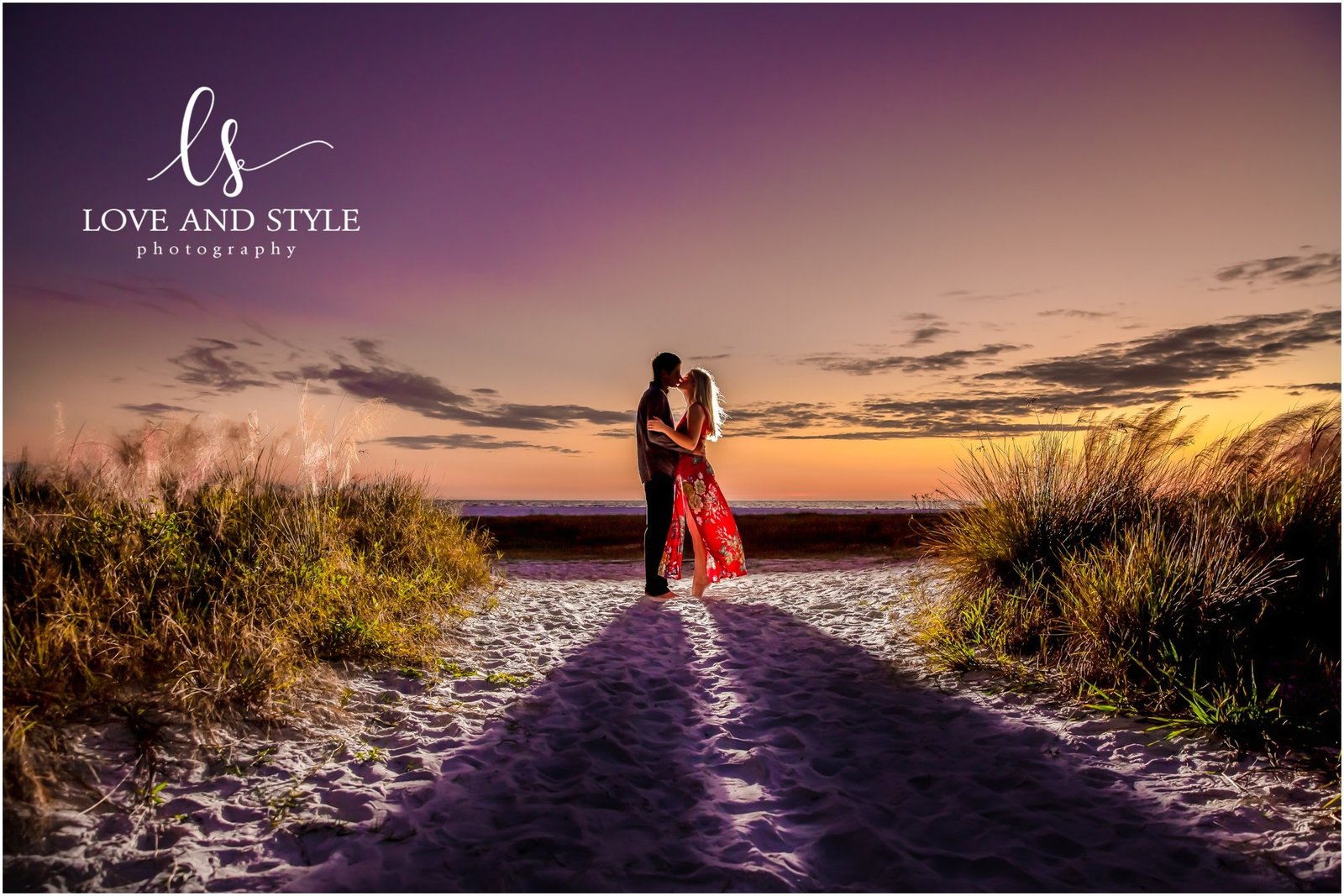 Engagement Photography on Siesta Key Beach, Florida