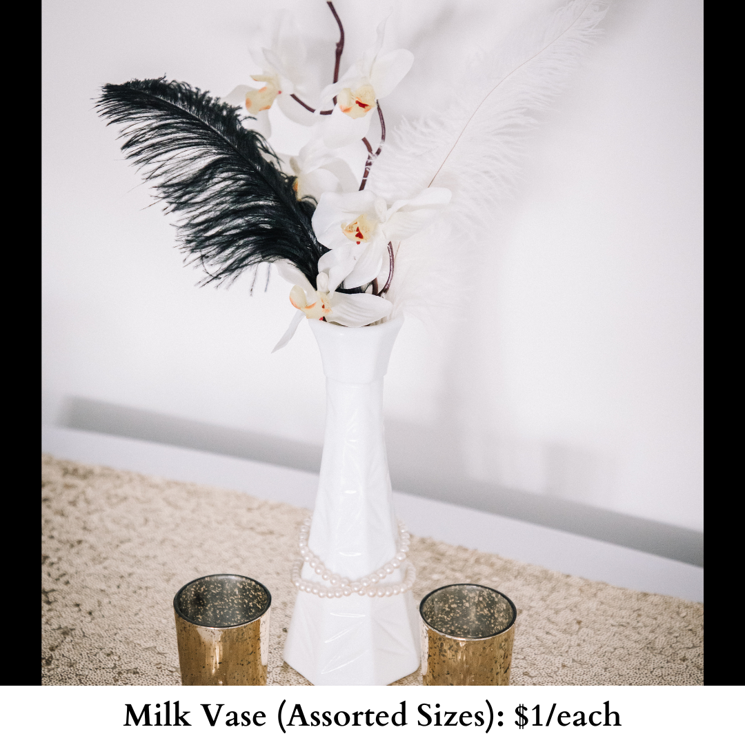 Milk Vase-Assorted Sizes-695