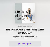 MG is joined by Liv Dooley for the Rhythms of Intent Podcast