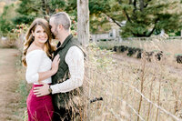 Chase Farm Lincoln, RI golden hour engagement photos